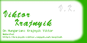 viktor krajnyik business card